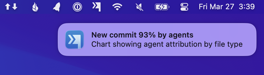Buildermark screenshot on Linux